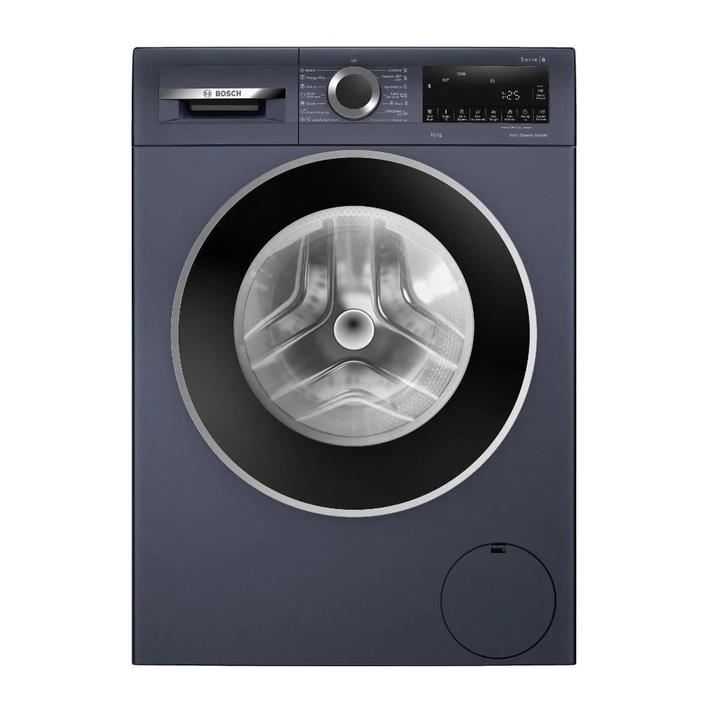 Bosch 10 Kg 5 Star Fully Automatic Front Load Washing Machine With Anti Wrinkle, Anti Stain (WGA252ZPIN, Black, Grey)