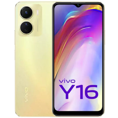 Vivo Y16: Drizzling Gold, 4GB RAM, 64GB Storage
