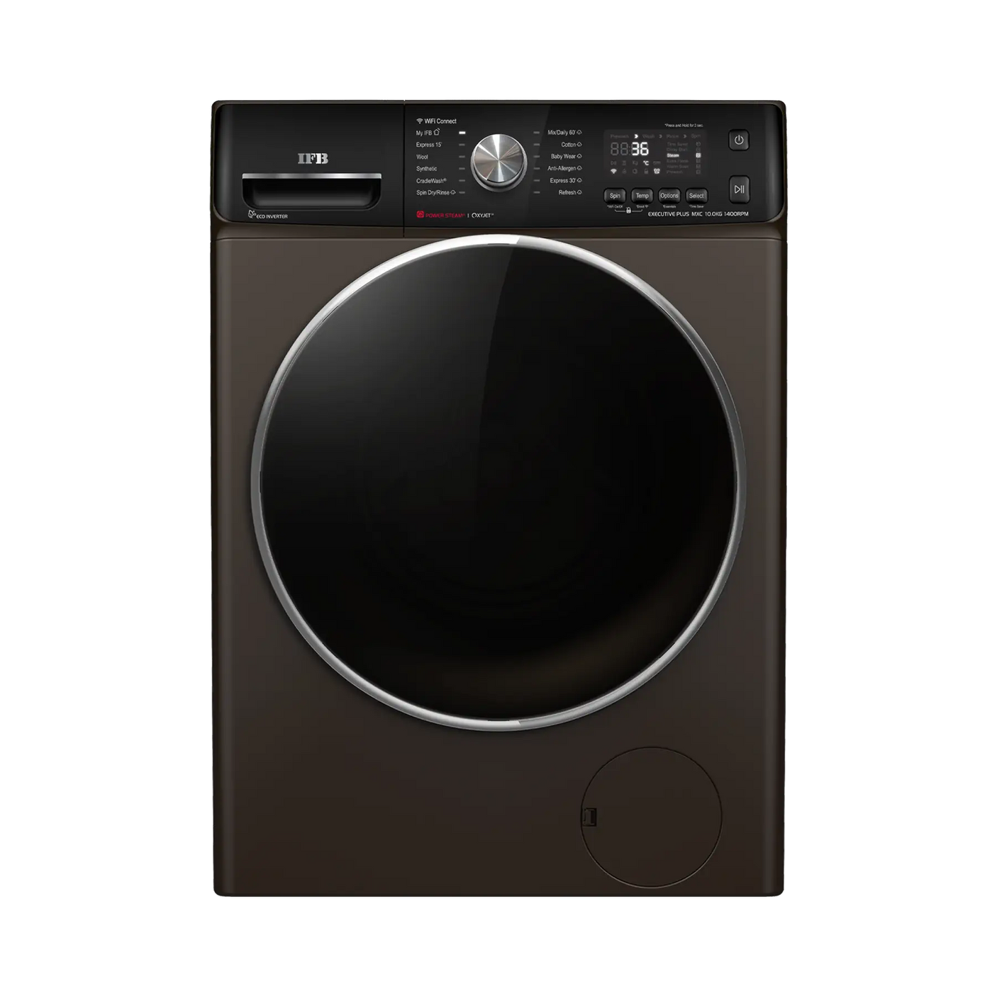 IFB Executive Plus MXC 1014 SSL Front Load Washing Machine 10 kg | 1400 rpm | Mocha