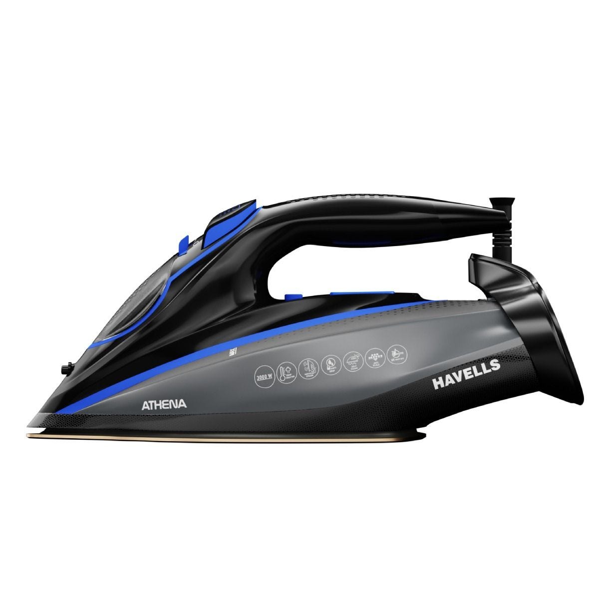 Havells Athena steam iron soleplate