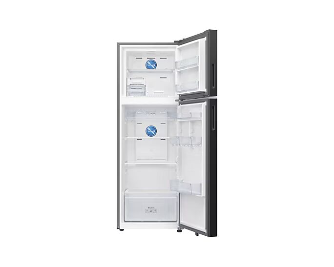 Samsung 350 L, 2 Star, Convertible 5-in-1, Digital Inverter, Frost Free Double Door, WiFi Enabled Bespoke AI Refrigerator (RT38DG5A2BBXHL, Luxe Black, Black)