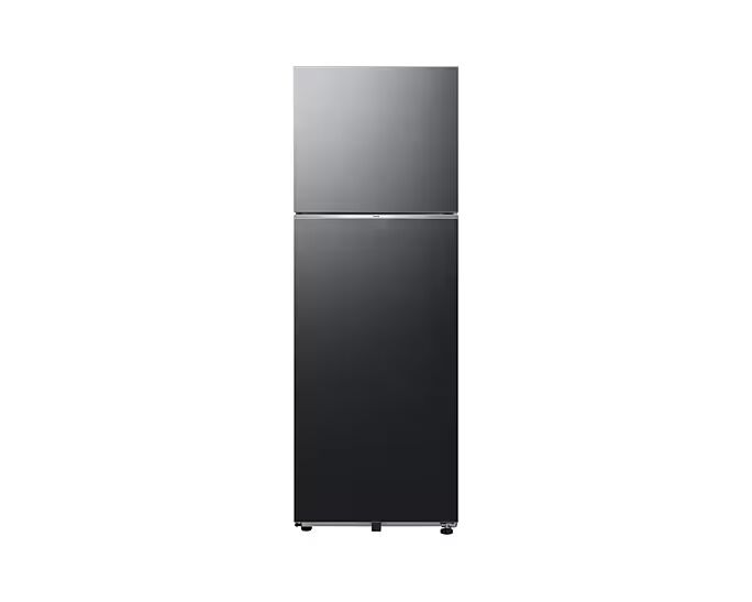Samsung 350 L, 2 Star, Convertible 5-in-1, Digital Inverter, Frost Free Double Door, WiFi Enabled Bespoke AI Refrigerator (RT38DG5A2BBXHL, Luxe Black, Black)
