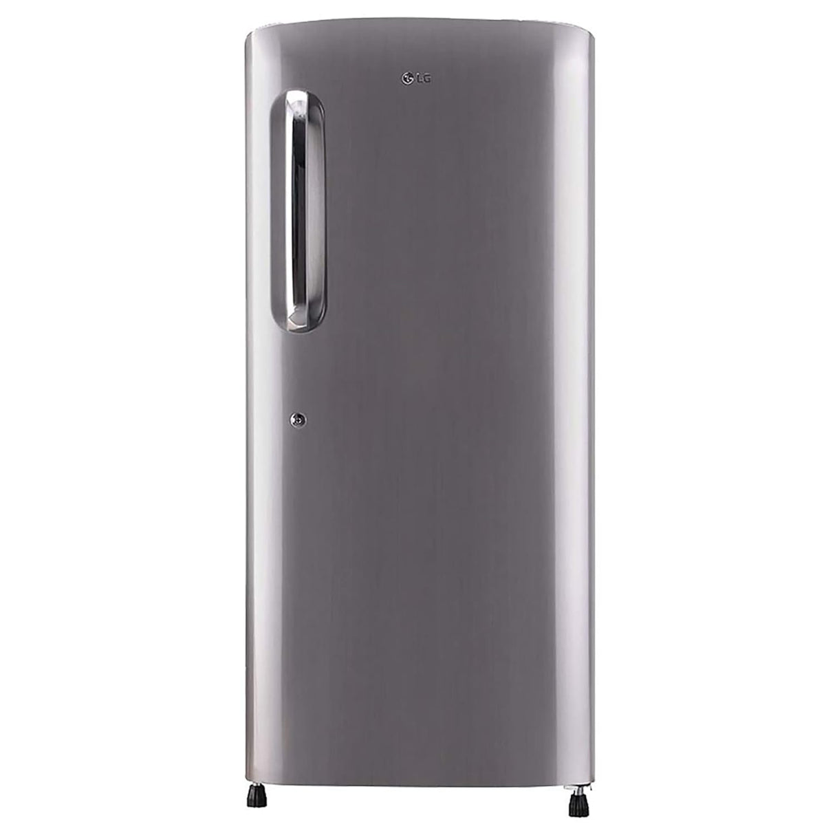 LG 205 L 4 Star Inverter Direct Cool Single Door Refrigerator (GL-B221APZY, Shiny Steel, 2023 Model)