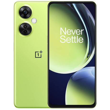 OnePlus Nord CE 3 Lite 5G - Stylish Pastel Lime, 8GB RAM, 256GB storage.