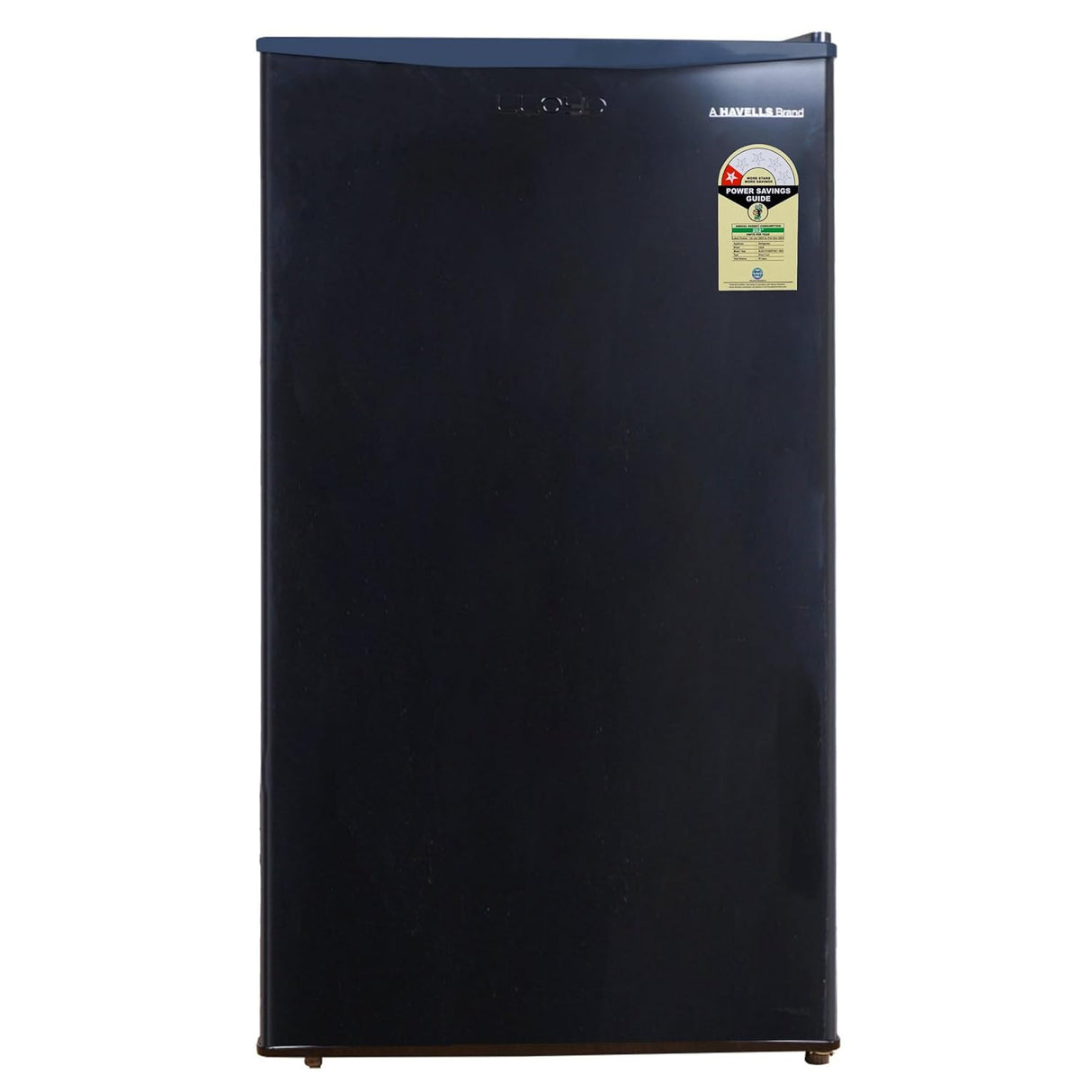 Lloyd Havells 93 L 1 Star Direct-Cool Single Door Refrigerator (2023 Model, GLDC111CBST1GC,Black Steel)