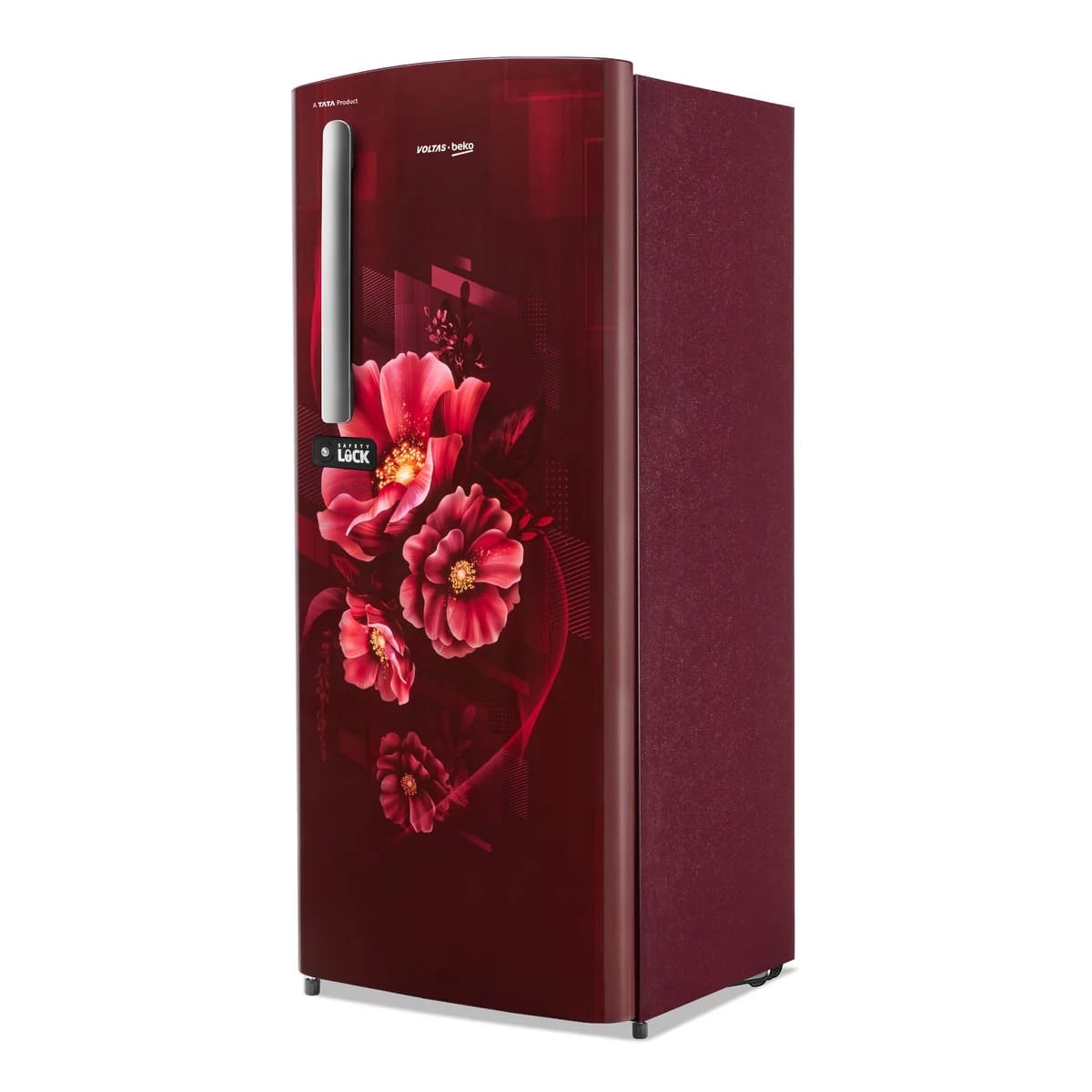 Voltas Beko 210 L 3 Star Direct Cool Single Door Refrigerator Bonita Wine (RDC245C/W0BWE0M000UGD)