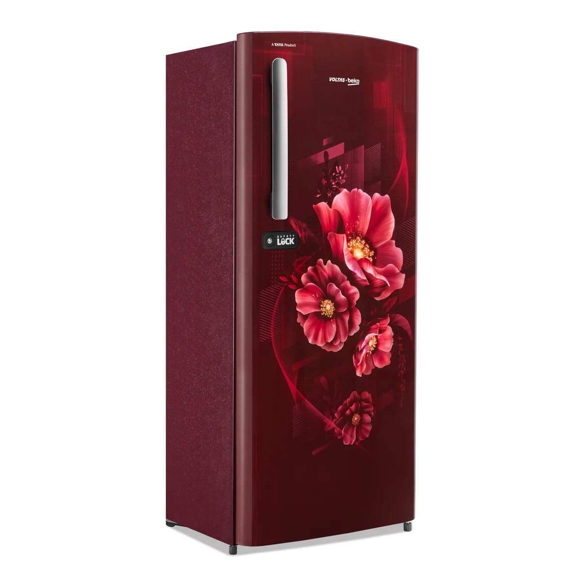 Voltas Beko 210 L 3 Star Direct Cool Single Door Refrigerator Bonita Wine (RDC245C/W0BWE0M000UGD)