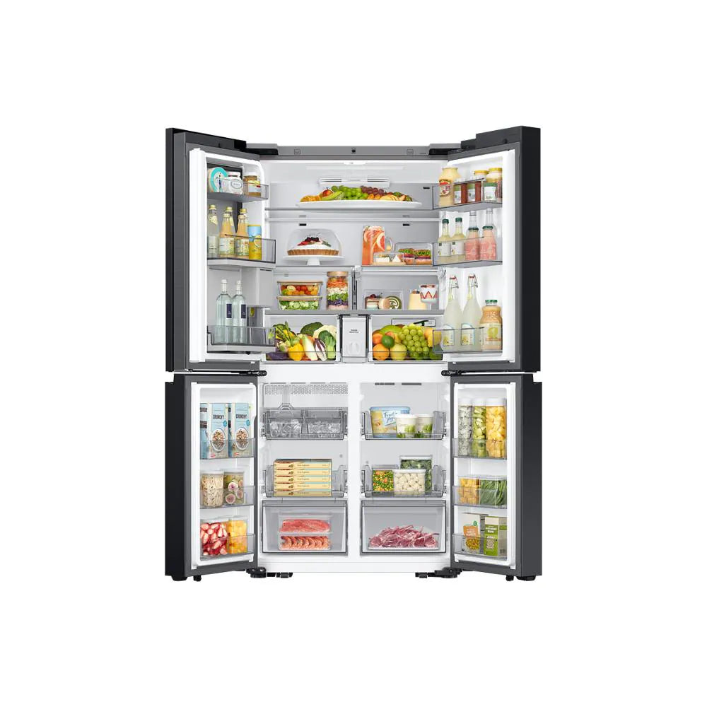 SAMSUNG 809 Litres Frost Free French Door Convertible Refrigerator (RF71DB9950QD/TL, Clean Charcoal & Stainless Steel)
