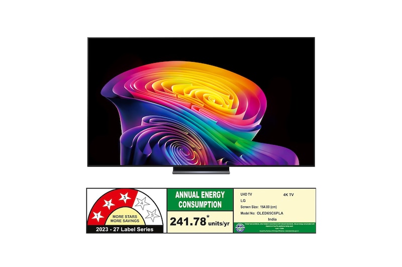 LG OLED65C6PLA energy label