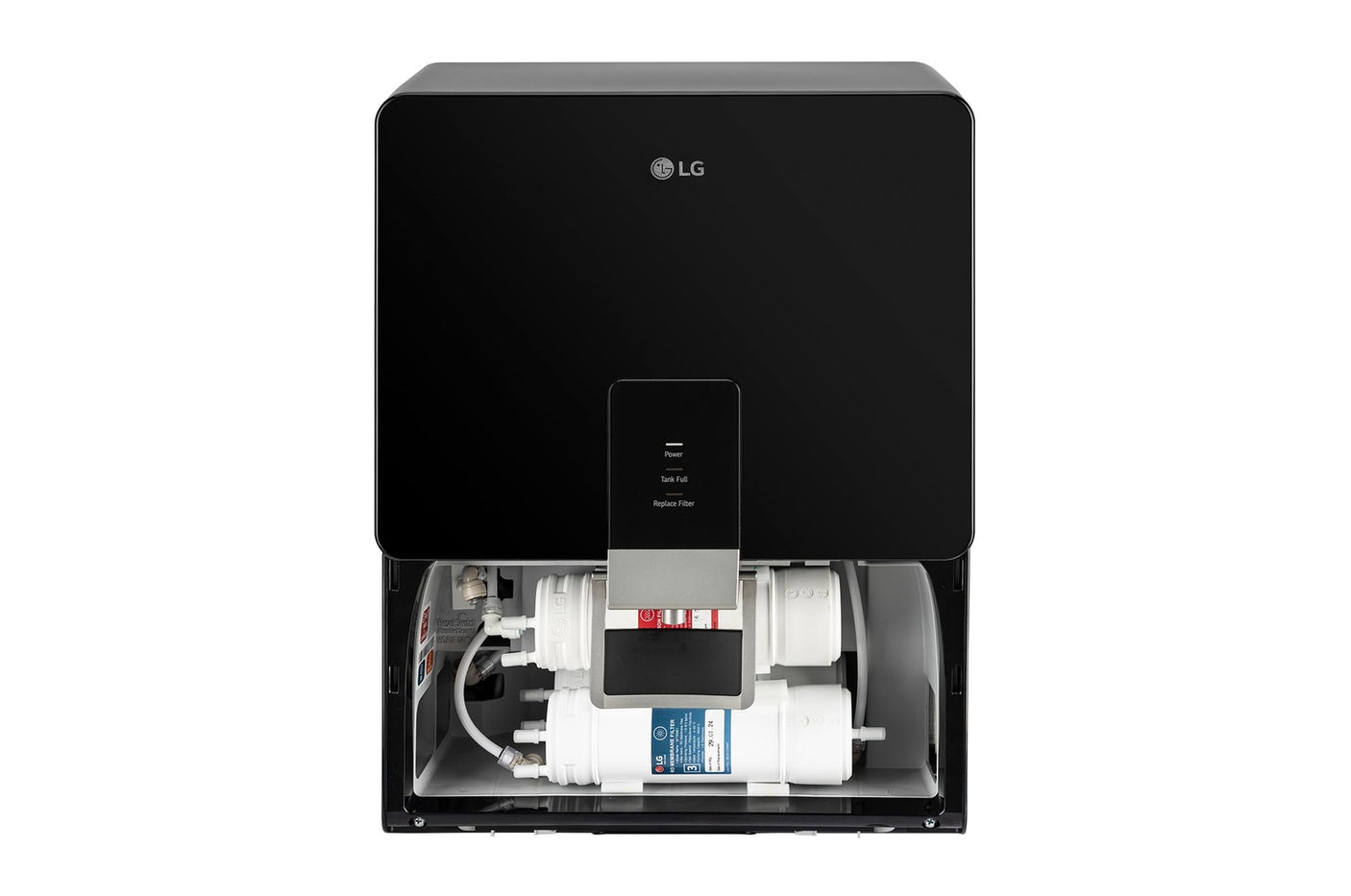 LG 8.0 L WW136RPNB Multi Stage Purification with RO + Stainless Steel Tank Water Purifier (Solid Black)