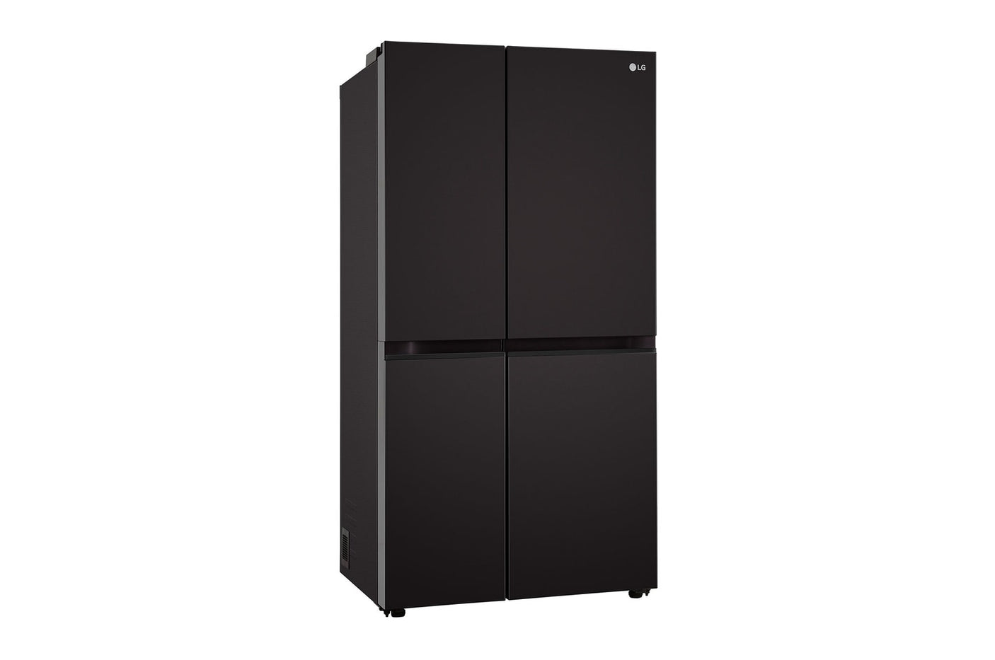 LG 650L Side-by-Side Refrigerator, Convertible, Multi-Air Flow Western Black, 3 Star GL-B257JWB3