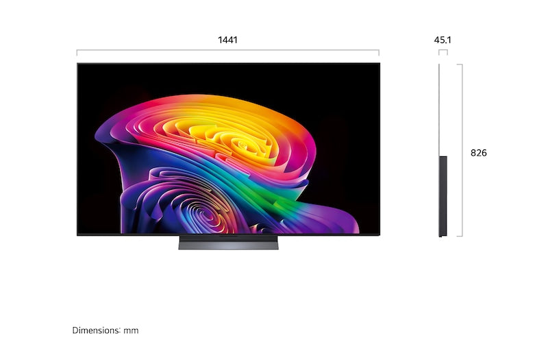 LG OLED65C6PLA design
