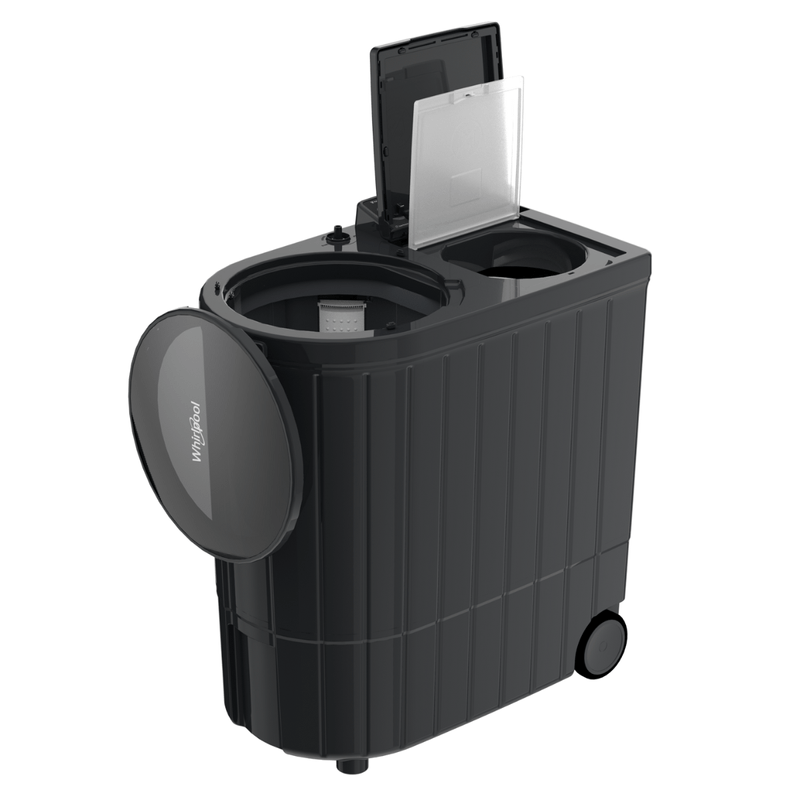 Whirlpool 10.5kg Ace XL Semi-Automatic Washer (ACE XL 10.5 HEATER GRAPHITE GREY (10YR) - 30237)