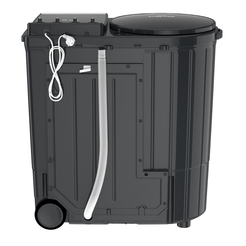 Whirlpool 10.5kg Ace XL Semi-Automatic Washer (ACE XL 10.5 HEATER GRAPHITE GREY (10YR) - 30237)