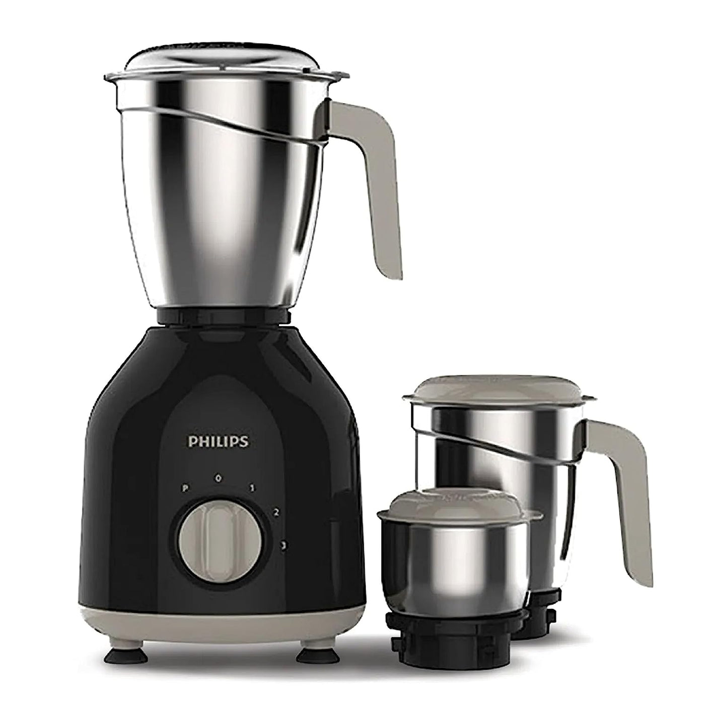 Philips Mixer Grinder HL7756/00: Black, powerful 750W kitchen essential.