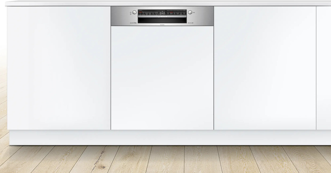 Bosch Serie | 4 semi-integrated In Built dishwasher 60 cm Stainless steel SMI4IVS00I