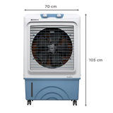 HAVELLS Koolaire-X 51 Litres Desert Air Cooler (Evaporative Cooling Technology, GHRACBKB220, Light Blue/White)