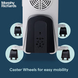 Morphy Richards OFR Room Heater, 11 Fin 2900 Watts Oil Filled Room Heater With 400W PTC Ceramic Fan Heater, ISI Approved (OFR 11F White/Black)