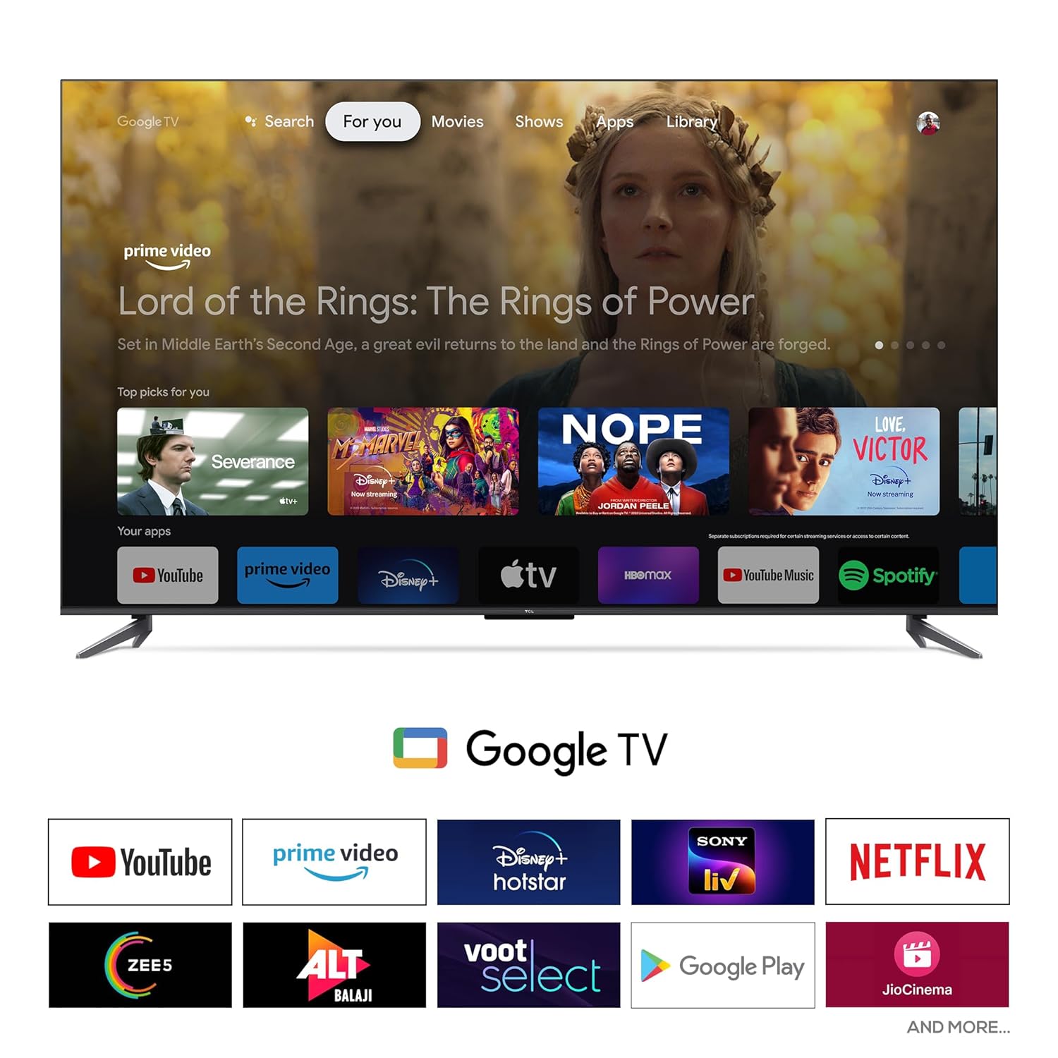 TCL 164 cm (65 inches) 4K Ultra HD Smart QLED Google TV 65C645