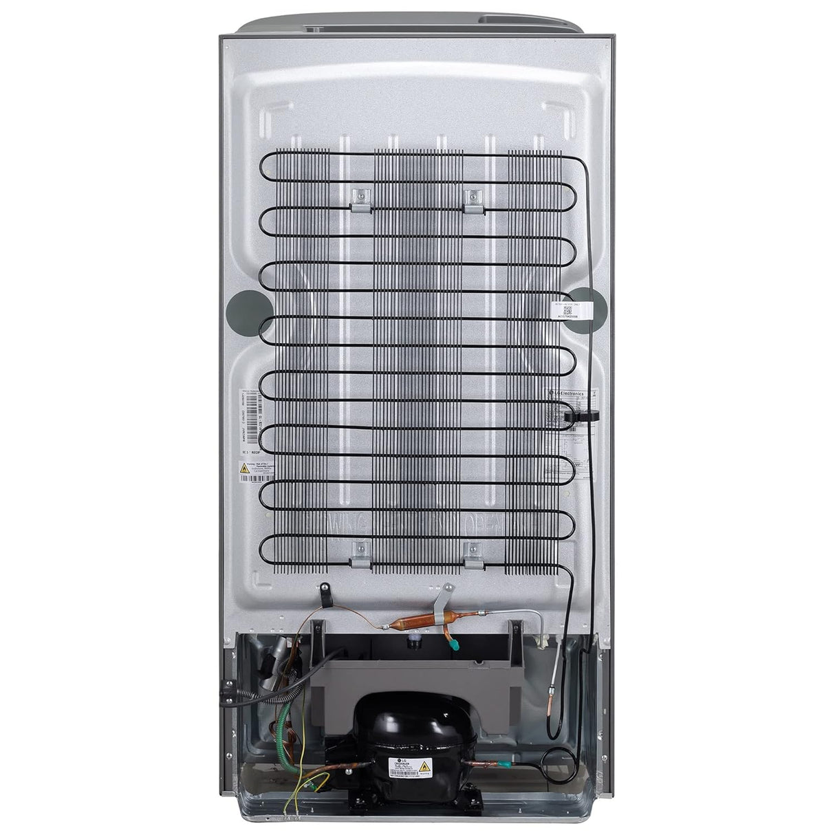 LG 205 L 4 Star Inverter Direct Cool Single Door Refrigerator (GL-B221APZY, Shiny Steel, 2023 Model)