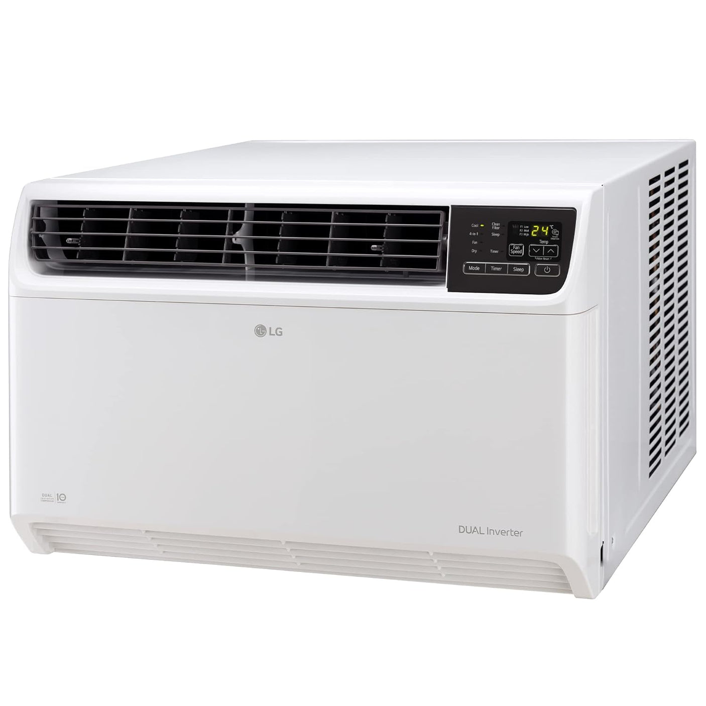 LG 1.5 Ton 3 Star DUAL Inverter Window AC Convertible 4-in-1 cooling, TW-Q18WUXA, HD Filter