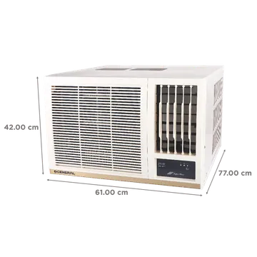 O GENERAL 1.8 Ton 3 Star Window AC (Copper Condenser, AXGB22BBAA-B)