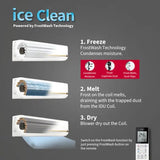 Hitachi 1 Ton 3 Star Inverter Split AC | 100% Copper | ice Clean Technology | 4 Way Swing | Xpandable+ (iZen 3400SXL, RAS.G312PCBISS | White) 2025 Model