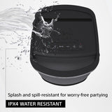 Sony SRS-XP500 Portable Wireless Bluetooth Party Speaker (Karaoke/Guitar Input, IPX4 Splashproof Protection,20hrs Battery,Ambient Light,USB Play & Charge,Quick Charge, Power Bank)