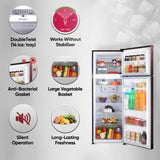 LG 242 L Frost Free Double Door 2 Star Refrigerator  (Scarlet Euphoria, LG REF GL-N292BSEY)