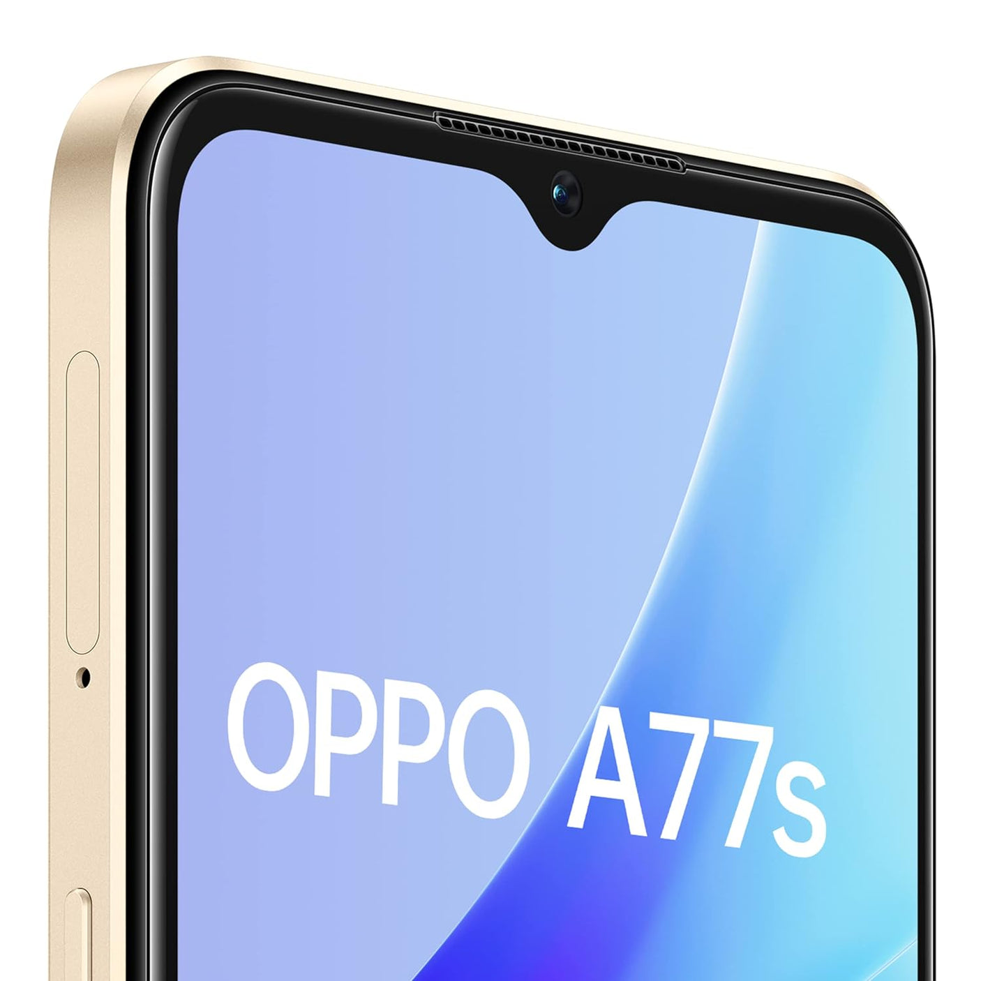 Unleash power: Oppo A77s - Sunset Orange, 8GB RAM, 128GB Storage.