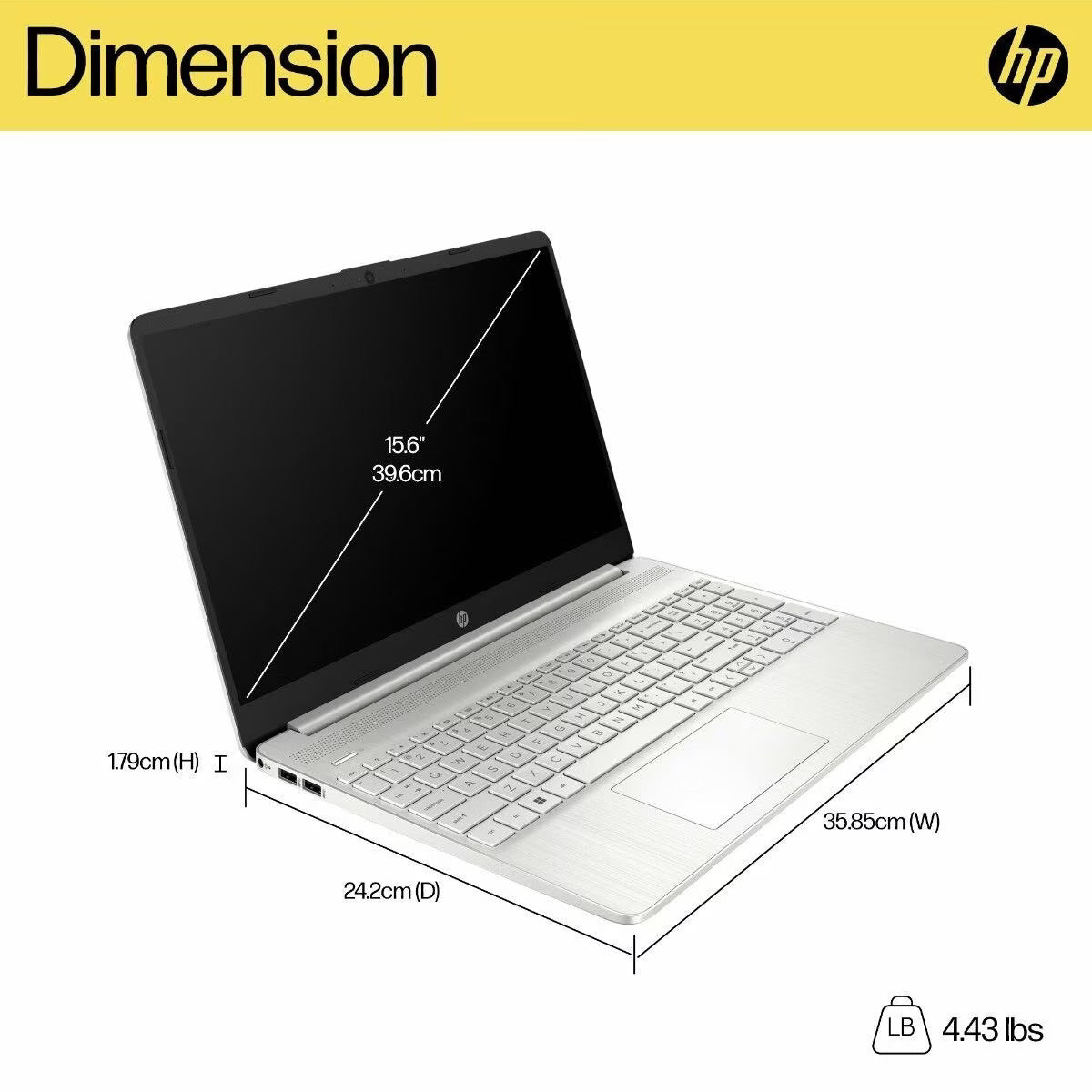 HP Laptop 39.6 cm 15s-FQ5007TU