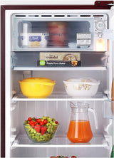 LG 205 L 4 Star Inverter Direct-Cool Single Door Refrigerator  Scarlet Charm, Moist 'N' Fresh, Gross Volume GL-B221ASCY