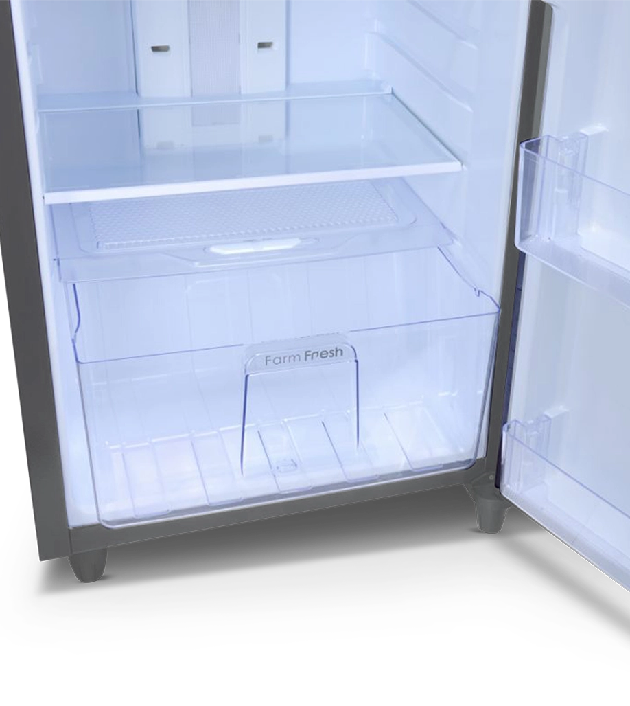 Godrej Eon Alpha 238 Litres 3 Star Frost Free Double Door Refrigerator with Advanced Inverter Technology (RT EON ALPHA 270C RI ST GL, Steel Glow)