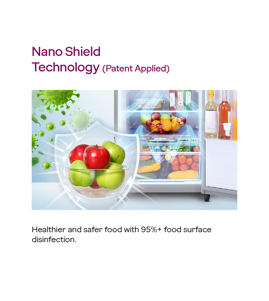 Godrej Eon Alpha 238 Litres 3 Star Frost Free Double Door Refrigerator with Advanced Inverter Technology (RT EON ALPHA 270C RI ST GL, Steel Glow)