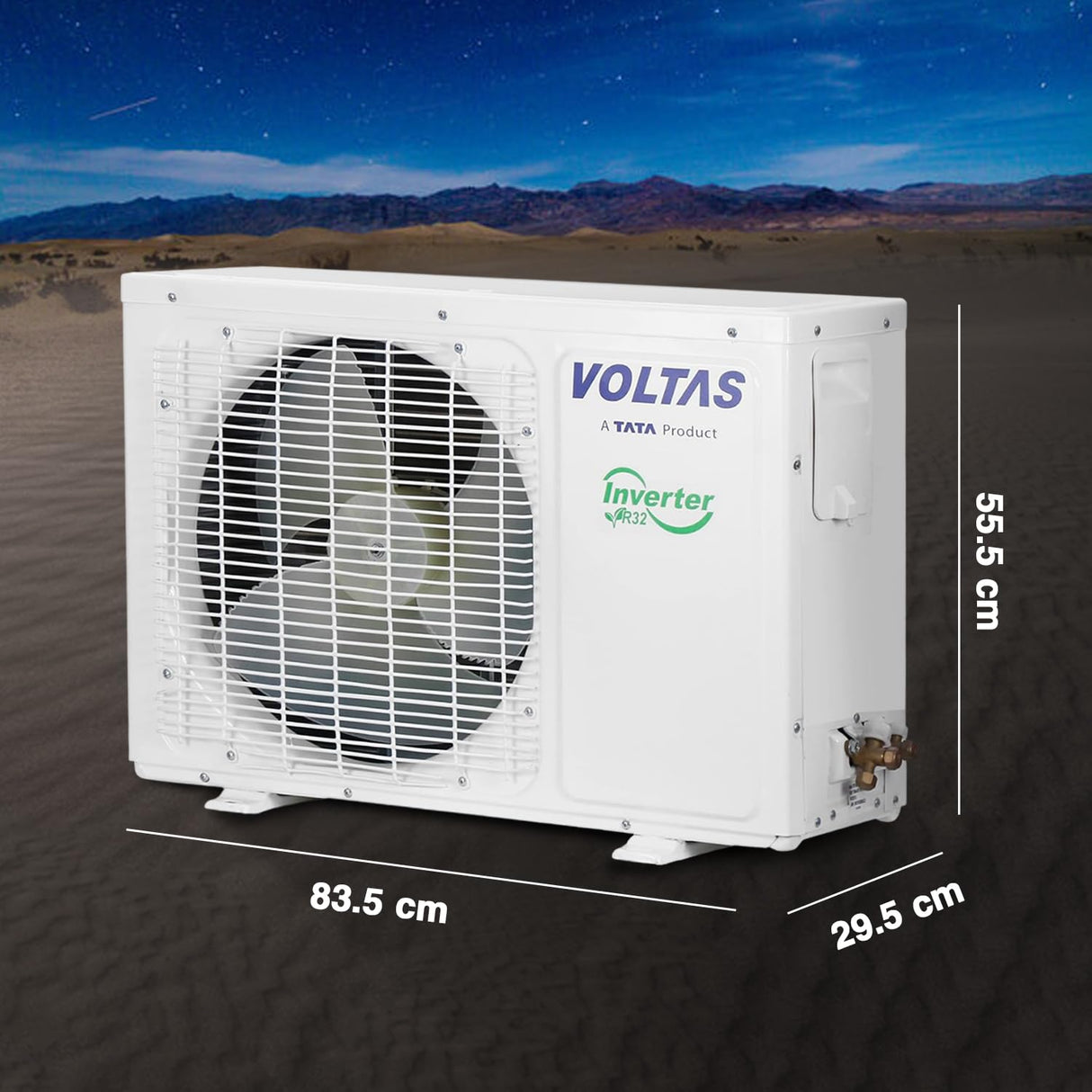 Voltas 1.0 Ton 3 Star Split Air Conditioner 123V Vectra Elite