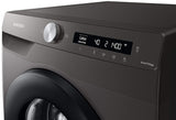 Samsung 8 Kg Wi-Fi Enabled Inverter Fully-Automatic Front Loading Washing Machine (WW80T504DAN1, Inox, AI Control)