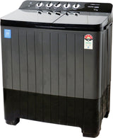 Voltas Beko 10 Kg Semi Automatic Top Load Washing Machine, 5 Star, Black – WTT100UPA/BKSS