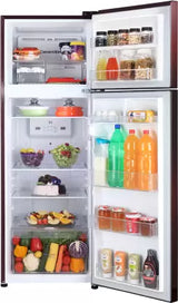 LG 242 L Frost Free Double Door 2 Star Refrigerator  (Scarlet Euphoria, LG REF GL-N292BSEY)