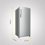 Whirlpool 274 Litres Single Door Refrigerator | Icemagic Pro Plus | 3 Star Energy Rating | Alpha Steel Finish | 73775