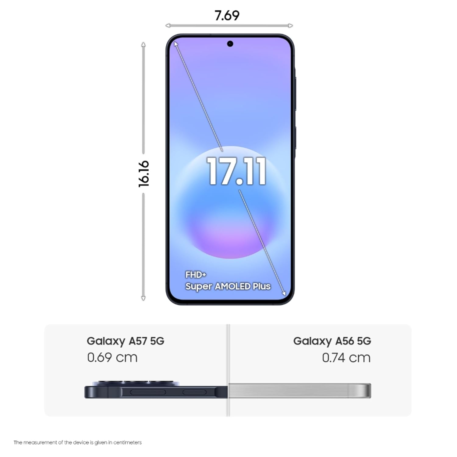 Samsung Galaxy A57 5G (Awesome Navy, 8GB RAM, 256GB Storage