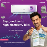 Voltas 1.5 Ton Split AC 3 Star Inverter (183INV Vertis AI Zest Gold)