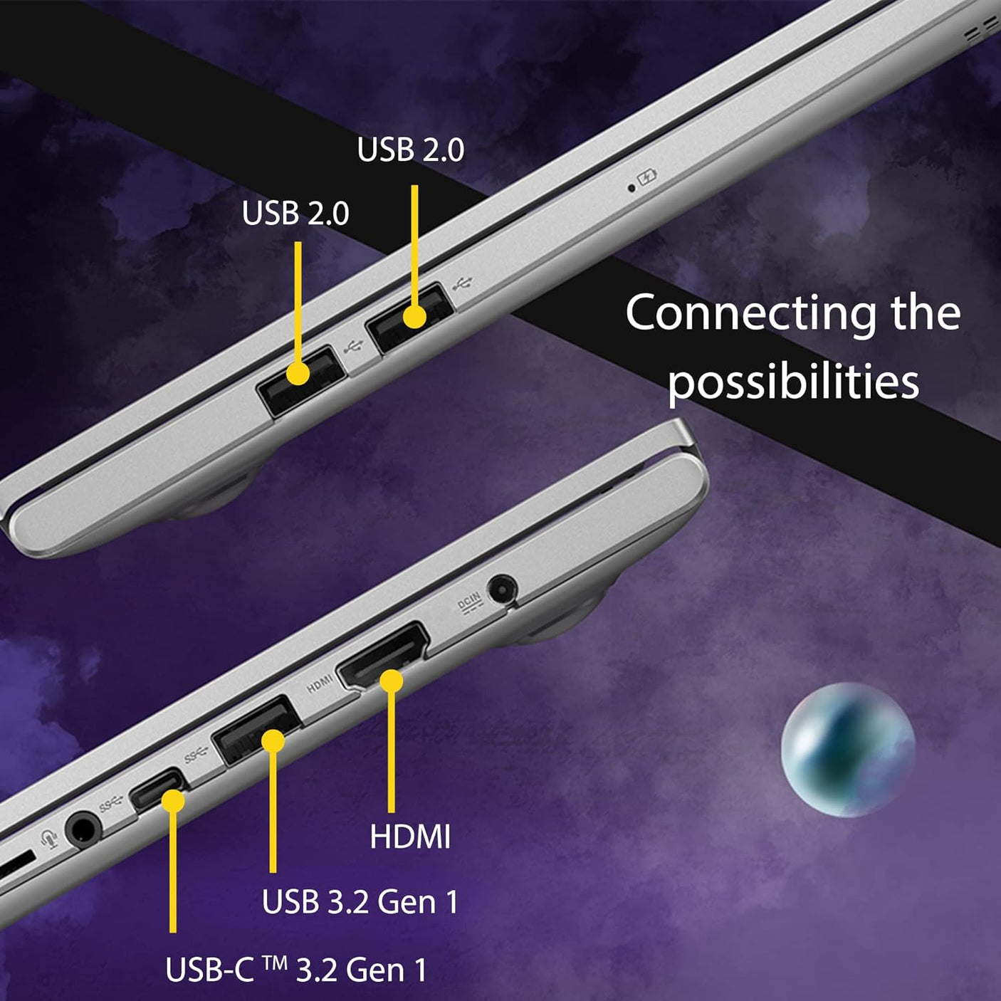 Optimal computing with ASUS VivoBook K15 OLED: i3, 15.6" OLED, 8GB/512GB.