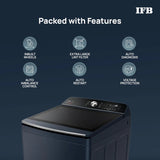IFB 11 Kg 5 Star with DeepClean® Technology, AI Powered, Fully Automatic Top Load Washing Machine (2025 Model, TL111RB2SN, PowerSteam®, Inbuilt Heater, 5D Wash, Aqua Energie, Royal Blue)