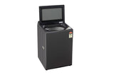 LG 8 kg 5 Star Top Load Washing Machine | T80KMMB3Z | Hard Water Wash, Middle Black