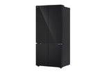 LG 610L French Door Refrigerator, 3 Star – Wi-Fi Convertible, Fresh Converter+, DoorCooling+, Black Glass Finish