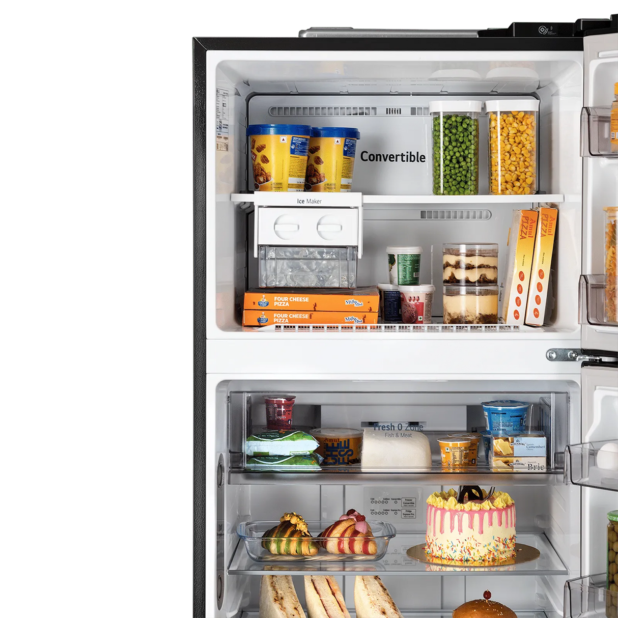 LG 446 Litres Double Door Refrigerator | Frost Free | Convertible | Multi Air Flow | 1 Star | Ebony Sheen | GLT4416CCES (2026)