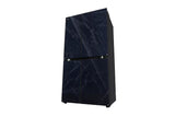 LG 650L 3 Star Side-by-Side Convertible Refrigerator with Multi-Air Flow & Smart Diagnosis™, Ultra Glam Black (GL-B257DUB3)