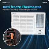1.5 Ton 2 Star Window AC 182FS Elite – Powerful Cooling, Copper Condenser, Energy Efficient Performance, White