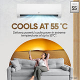 LG 1.5 Ton 4 Star DUAL Inverter Split AC (Copper, AI Convertible 6-in-1, VIRAAT Mode, Faster Cooling & Energy Saving, 4 Way Swing, HD Filter with Anti-Virus Protection, US-Q19JNYE, White)