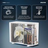 Voltas Vectra Zenith 1.5 Ton 3 Star Inverter Split Air Conditioner (Model: 183INVHC) | High Ambient Cooling up to 52°C | Turbo Cooling | Energy Efficient | Copper Condenser | Smart Cooling Technology | 2026 Model